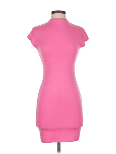 Pre-owned Zara Casual Dress In Pink