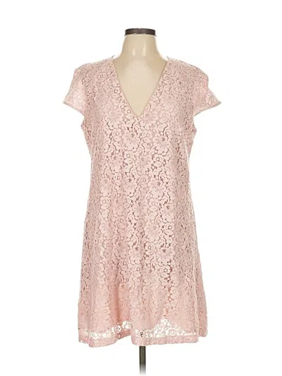 Pre-owned Zara Casual Dress In Pink