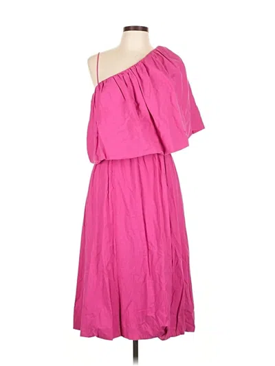 Pre-owned Zara Casual Dress In Pink