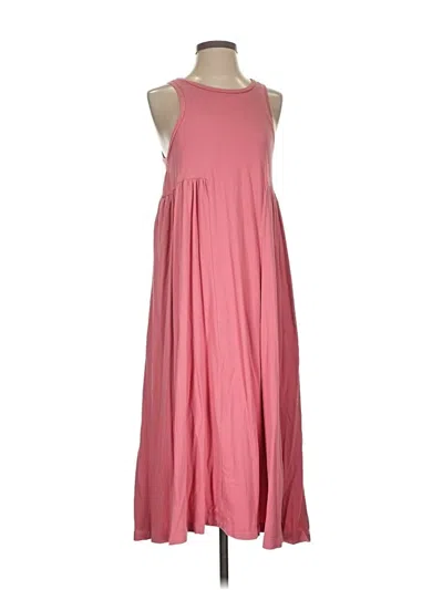 Pre-owned Zara Casual Dress In Pink
