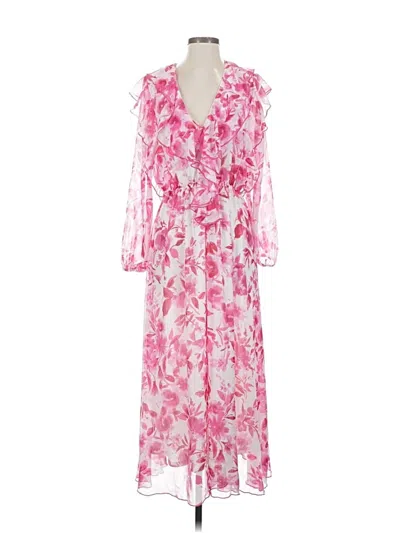 Zara Casual Dress In Pink