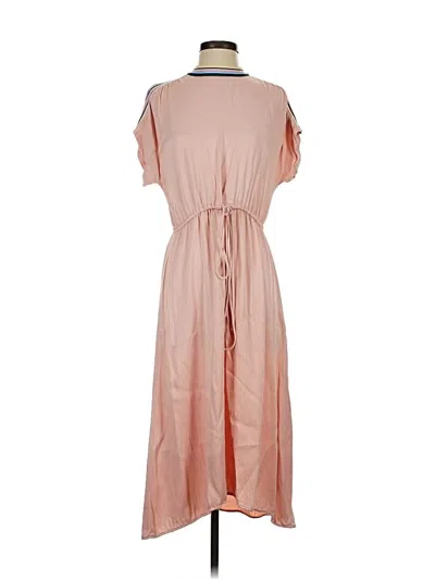 Pre-owned Zara Casual Dress In Pink