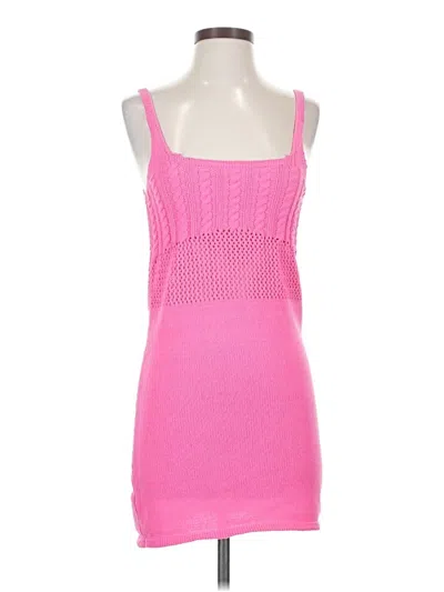 Pre-owned Zara Casual Dress In Pink