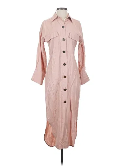 Pre-owned Zara Casual Dress In Pink
