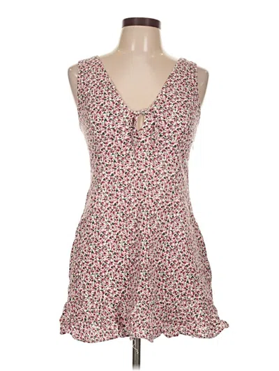 Pre-owned Zara Casual Dress In Pink