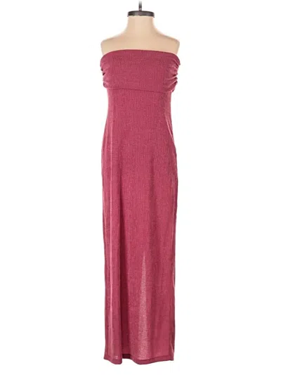 Zara Casual Dress In Pink