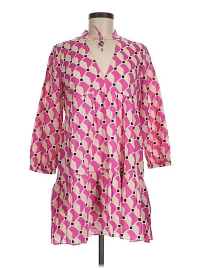 Pre-owned Zara Casual Dress In Pink
