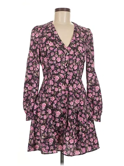 Pre-owned Zara Casual Dress In Pink