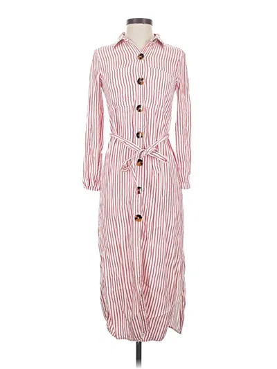 Pre-owned Zara Casual Dress In Pink