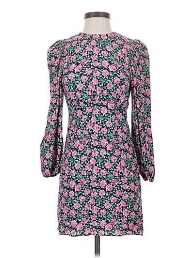 Pre-owned Zara Casual Dress In Pink