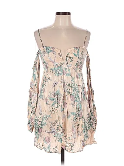 Pre-owned Zara Casual Dress In Pink