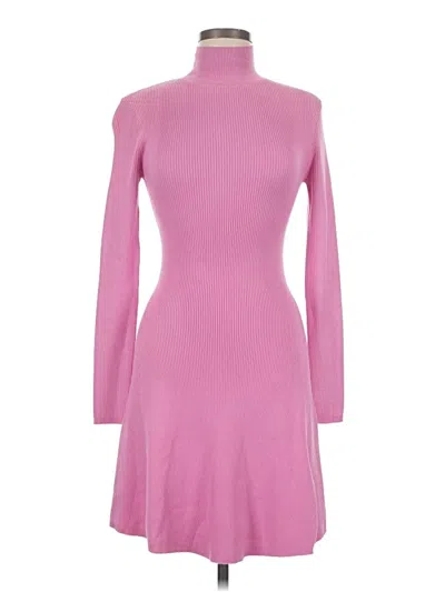 Zara Casual Dress In Pink
