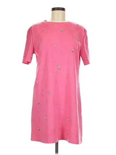 Pre-owned Zara Casual Dress In Pink