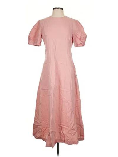 Zara Casual Dress In Pink