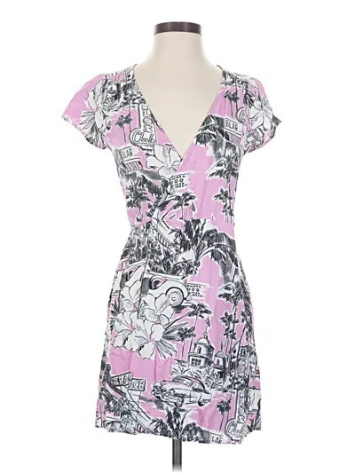 Pre-owned Zara Casual Dress In Pink