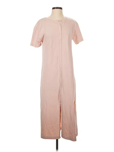 Pre-owned Zara Casual Dress In Pink
