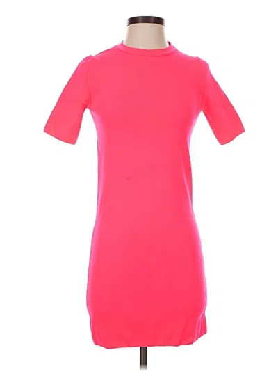 Pre-owned Zara Casual Dress In Pink