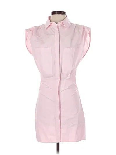 Zara Casual Dress In Pink