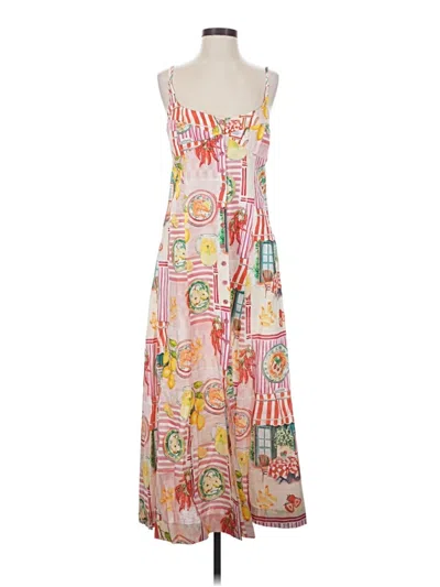 Zara Casual Dress In Pink