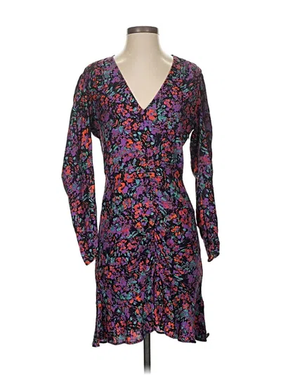 Pre-owned Zara Casual Dress In Purple