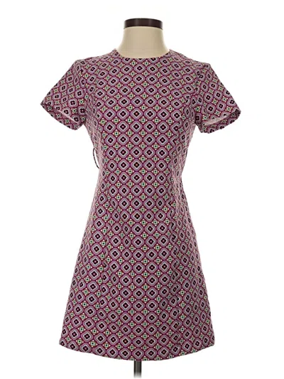 Pre-owned Zara Casual Dress In Purple