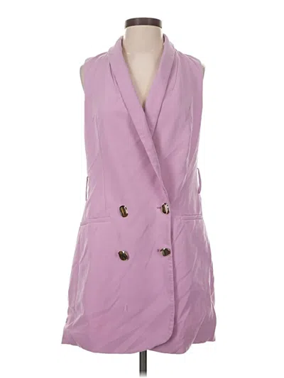 Pre-owned Zara Casual Dress In Purple