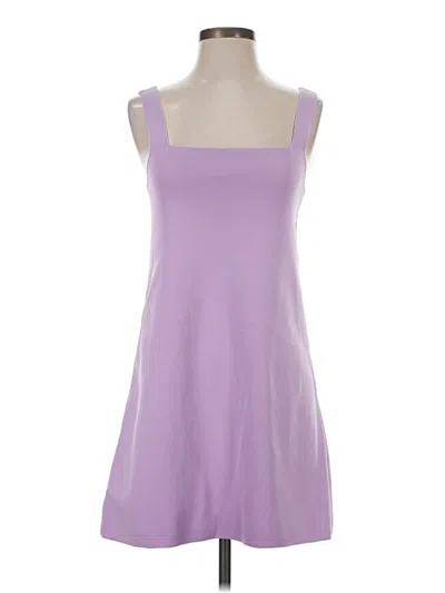 Pre-owned Zara Casual Dress In Purple