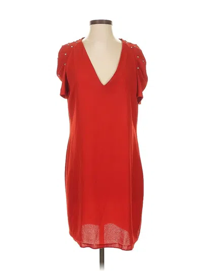 Pre-owned Zara Casual Dress In Red