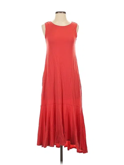 Pre-owned Zara Casual Dress In Red