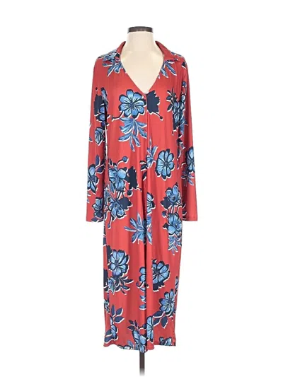 Pre-owned Zara Casual Dress In Red