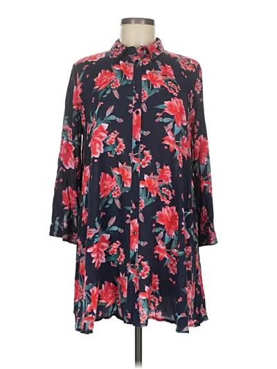 Pre-owned Zara Casual Dress In Red