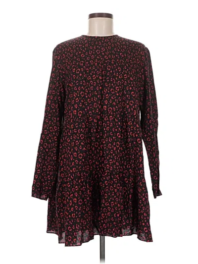 Pre-owned Zara Casual Dress In Red