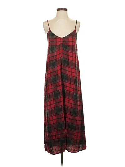 Pre-owned Zara Casual Dress In Red