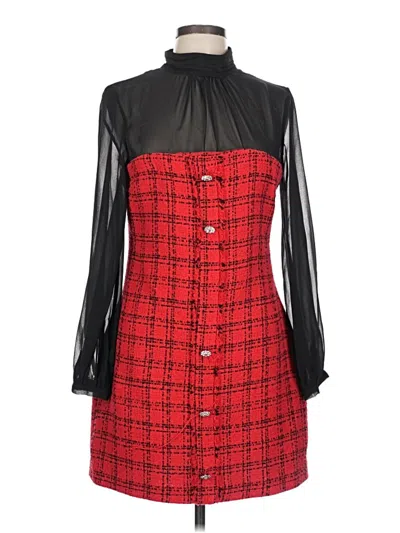 Pre-owned Zara Casual Dress In Red