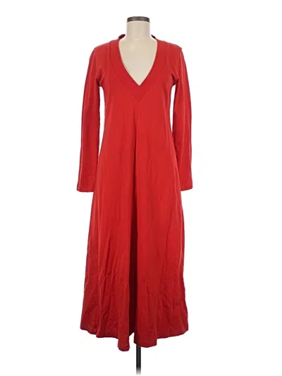 Pre-owned Zara Casual Dress In Red