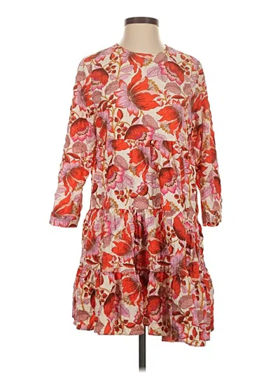 Pre-owned Zara Casual Dress In Red