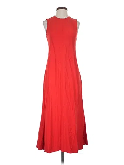 Pre-owned Zara Casual Dress In Red
