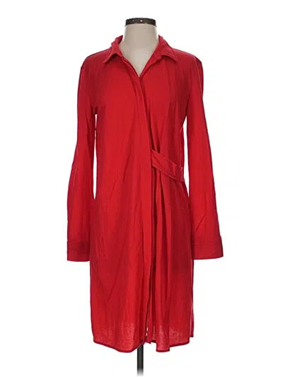 Pre-owned Zara Casual Dress In Red