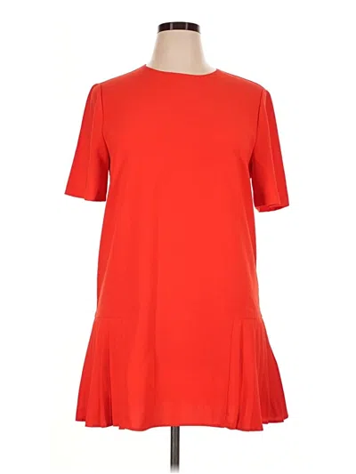 Pre-owned Zara Casual Dress In Red
