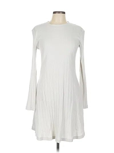 Pre-owned Zara Casual Dress In Silver