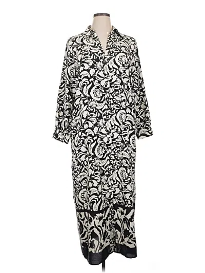 Pre-owned Zara Casual Dress In Silver