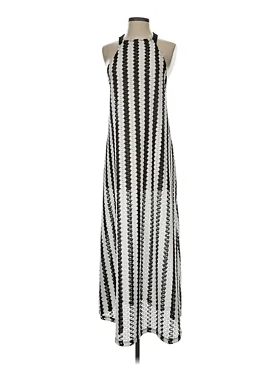 Pre-owned Zara Casual Dress In Silver