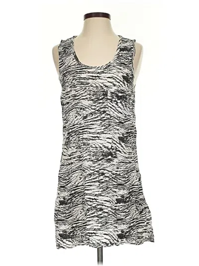 Pre-owned Zara Casual Dress In Silver