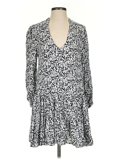 Pre-owned Zara Casual Dress In Silver