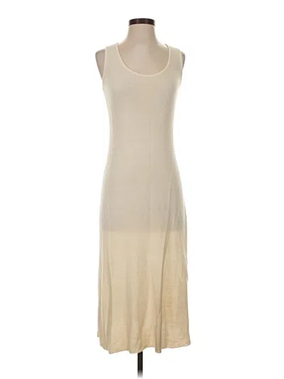 Pre-owned Zara Casual Dress In Tan