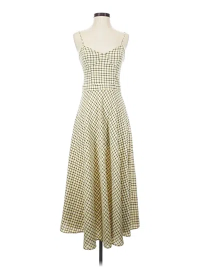 Zara Casual Dress In Green