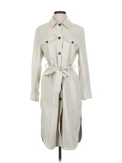 Pre-owned Zara Casual Dress In White