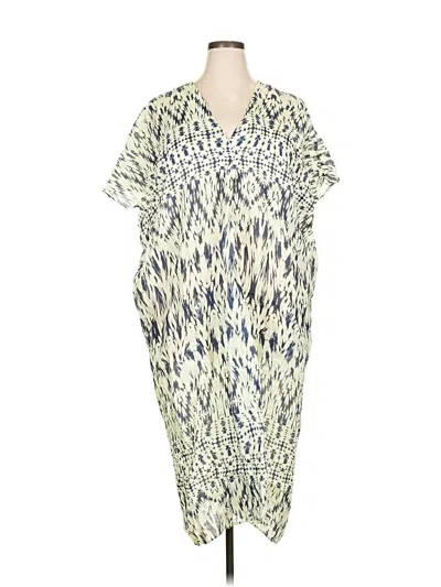 Pre-owned Zara Casual Dress In White