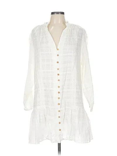 Zara Casual Dress In White