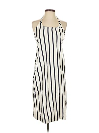 Pre-owned Zara Casual Dress In White